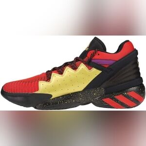 Adidas Men's Don Issue 2 Black/Red Basketball Sneakers Size 5 US